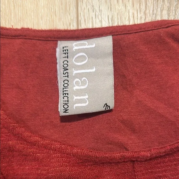 Red Long Sleeve Dress - Picture 2 of 2